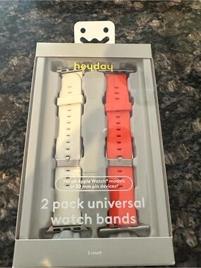 2 pack Universal Watch bands for all Apple Watch devices or 20mm pin